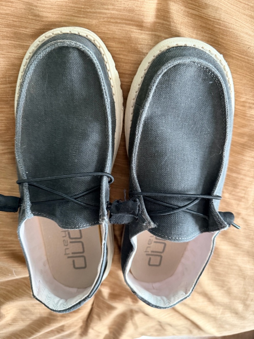 Hey Dude Wendy in Chambray Off Black